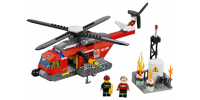LEGO CITY L'hélicoptere des pompiers 2013